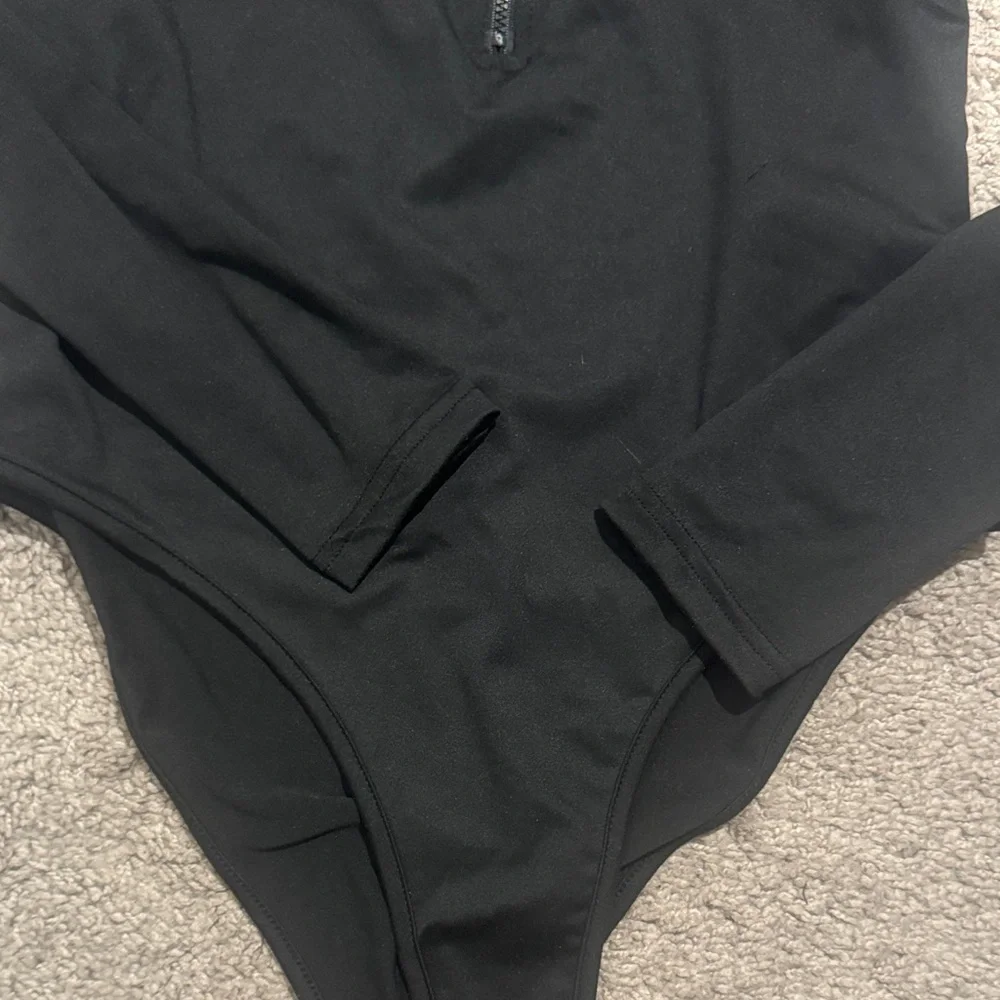 Black Long Sleeve Bodysuit - Picture 5 of 6